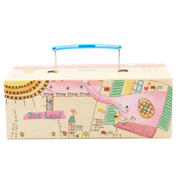 Three layers of paper pencil case