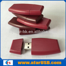 2016 Friendly wooden usb pen drive red wooden usb flash stick