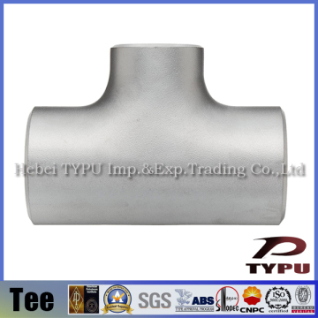 T shaped tee fitting butt weld pipe fitting