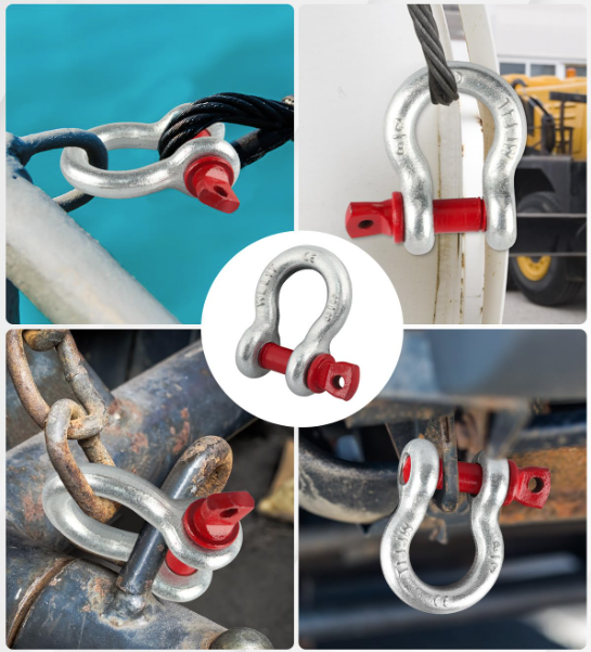 D-típusú amerikai kengyeles horganyzott horganyzott horgonyszárcsavarok