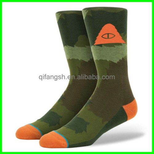 Mens cotton camouflage socks