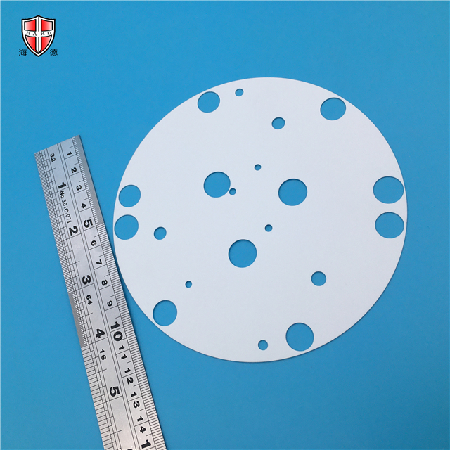 96% alumina ceramic sheet disc laser cutting