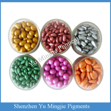 Mica Pigment, Metallic Luster Pearl Seed Coating Pigments