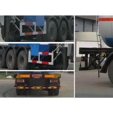 11.3m Flammable Liquid Tanker Transport Semi Trailer