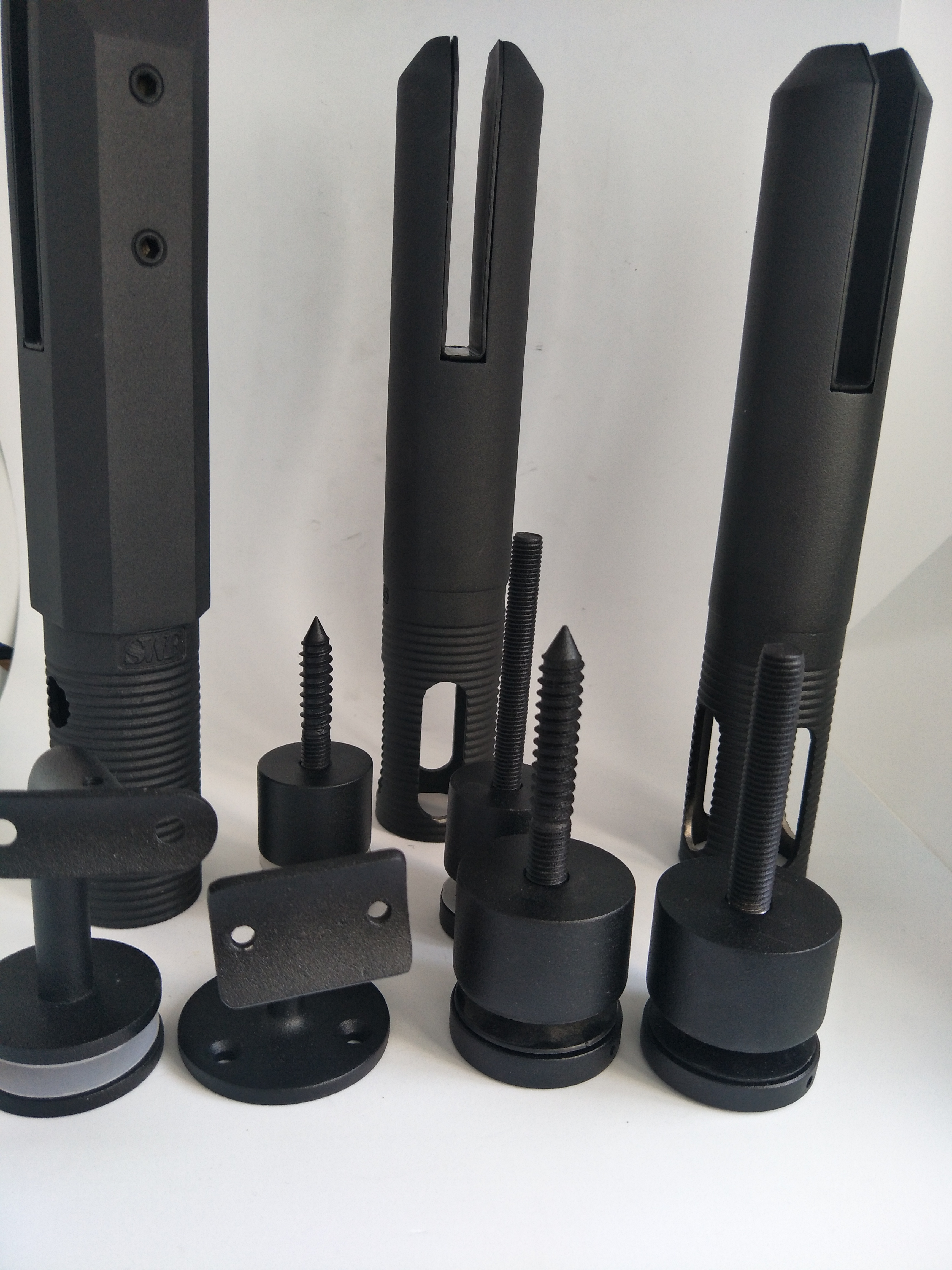 Spigot de vidro preto black glass spigot