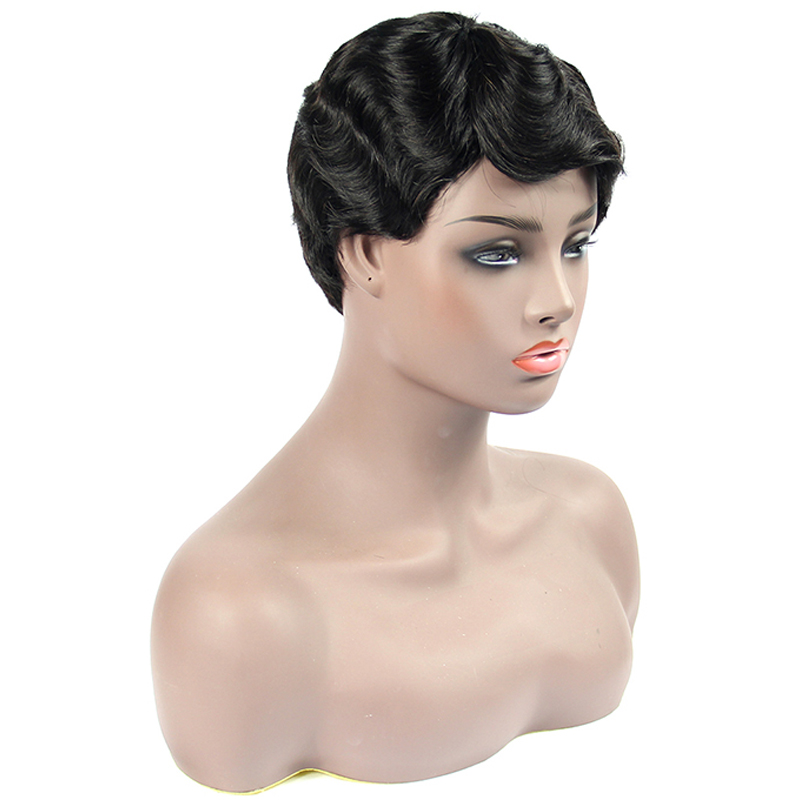 human hair wig sewing machine retro 99j wig in stock with cheap price