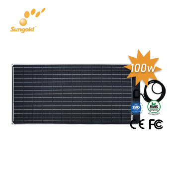 Sungold Black Flexible Marine Solar Panel Roll from China