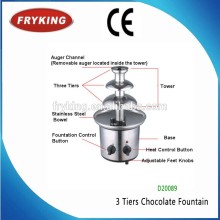 CE hot sell chocolate fountain machine best price
