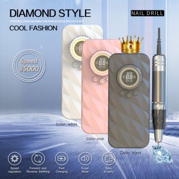 Low Vibration Portable Nail Drill