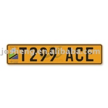 Car License Plate JS0009