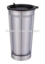 double wall Stainless Steel liner with AS outer office mug travel mug
