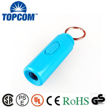 Mini USB Recharging Flashlight Mini Torch Flashlight Plastic Mini Torch with Logo