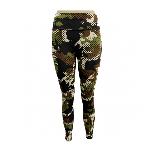 Ladies Knit Print Legging Pants