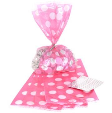 customized transparency cellophane candy bag