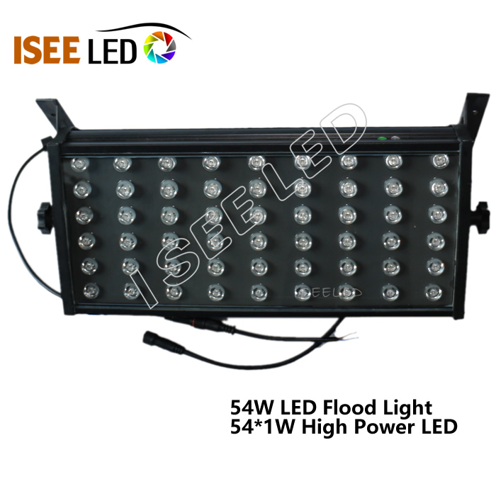 DC Power DMX512 Luz de inundación LED ao aire libre