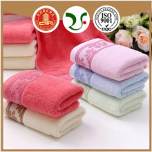 solid color custom jacquard towel