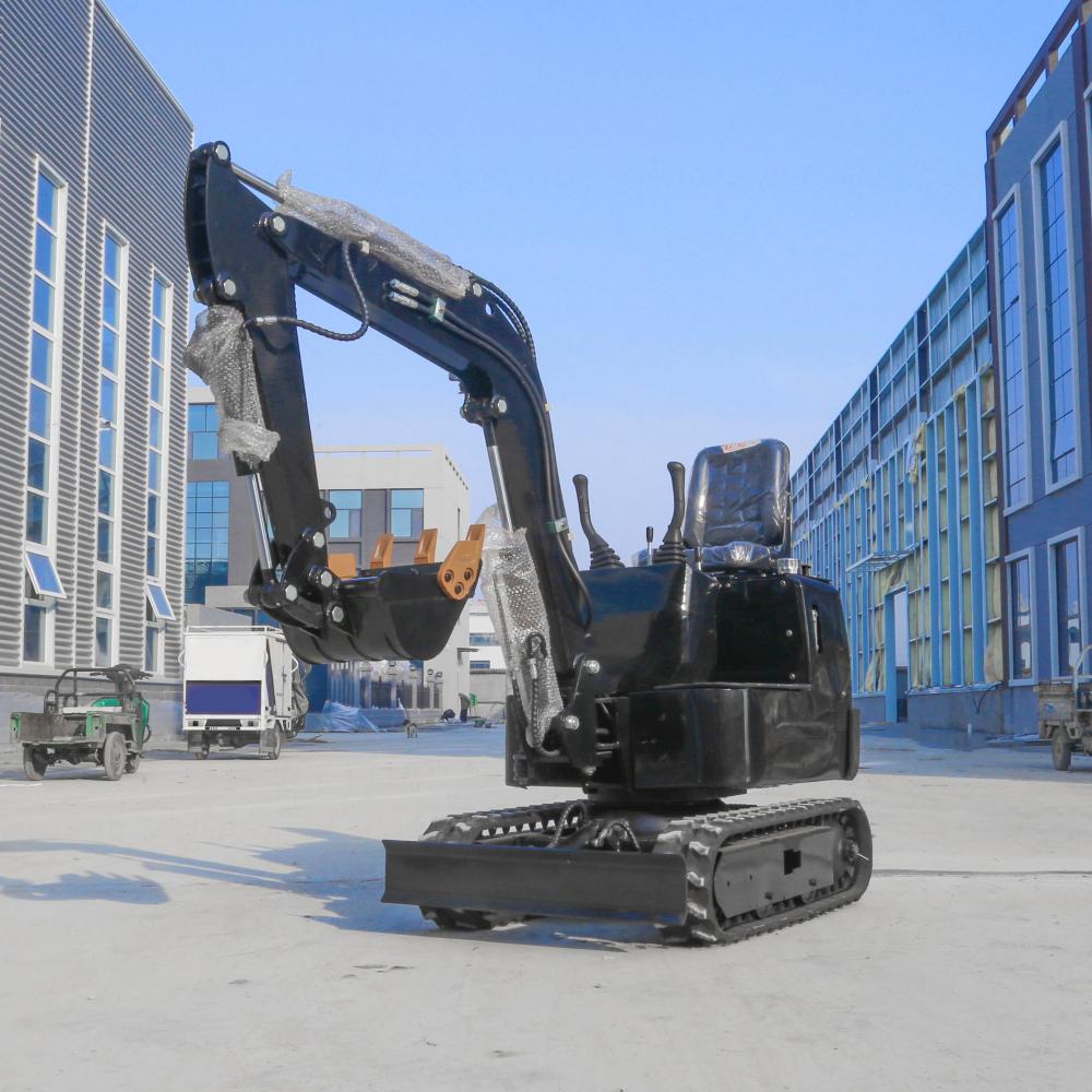 0.025m Mikro Crawler 1 Ton Diesel Mini Excavator