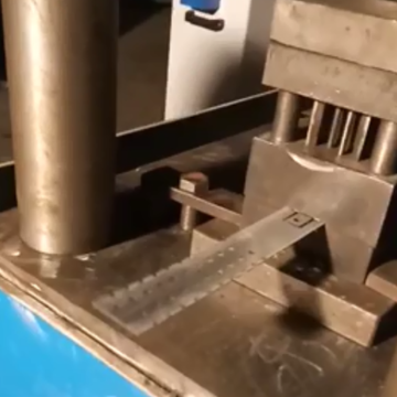 Keel joint making machine Keel joint punching press line