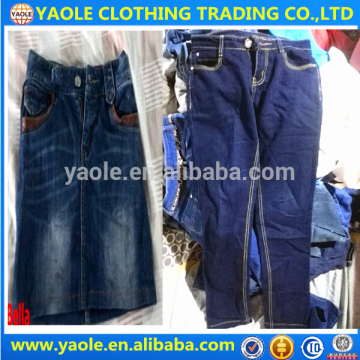 wholesale recycled ladies used branded jeans