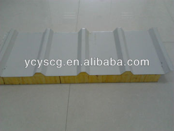 Machine made glasswool sandwich panel