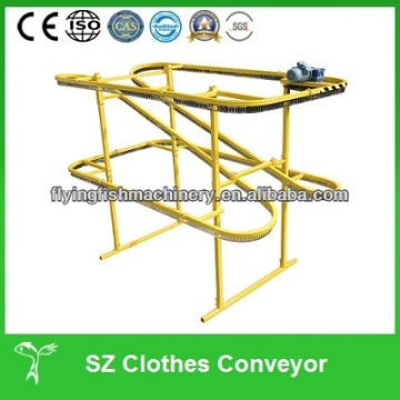 Dry clean shop,laundry,various clothes conveying machine