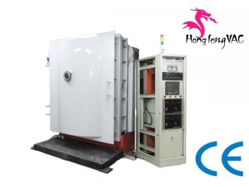 chrome vacuum plating machine / vacuum metallization glass machine
