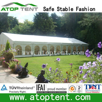 10m aluminium frame pvc coated exhibition wedding tent