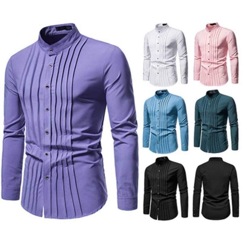 Men's Long Sleeve Shirt Fashion Customization