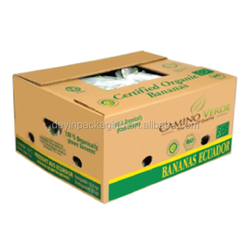 Custom Printed Fruit Packaging: Banana Cartons and Boxes