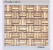 Good design glass tile slate wall for promotion