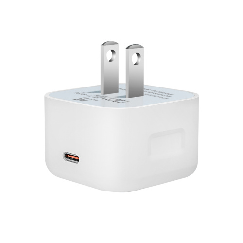 UK Plug 20W Typ-C-Wandladegerät-Stromadapter