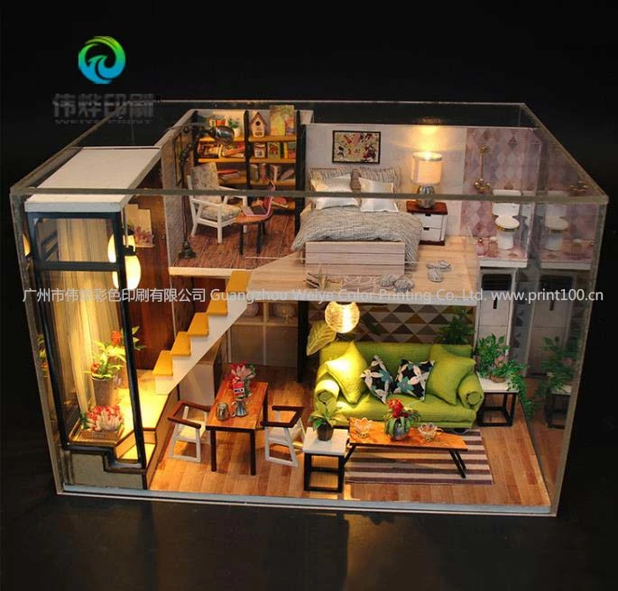 DIY Doll House Miniature Doll Houses Toys