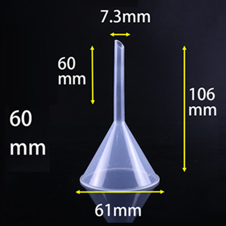 Clear Plastic Funnels For Liquid Transfer Mini Kitchen Funnel Useful Home Filter Funnel