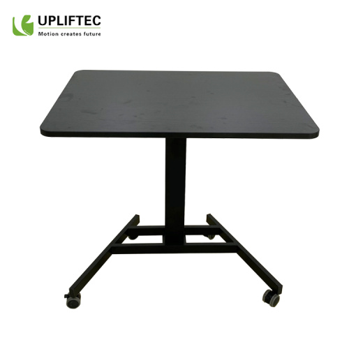 Single Leg Height Adjustable Desk