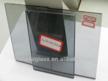 Light gray tinted float glass