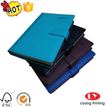 Diary PU Notebook With Magnet Printing