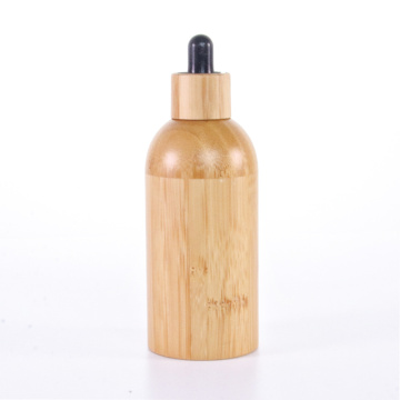 Bottiglia di contagocce di bambù per olio essenziale
