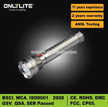 New design hot sale outdoor LED flashlight, camping flashlight, hiking flashlight