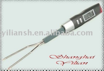 Stainless Steel Digital BBQ Fork Thermometer