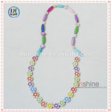 Holiday simple design girl necklace , children beaded necklace , bead necklace