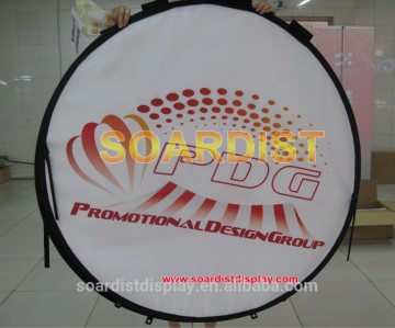 round&oval Pop up banner popup banner A-frame