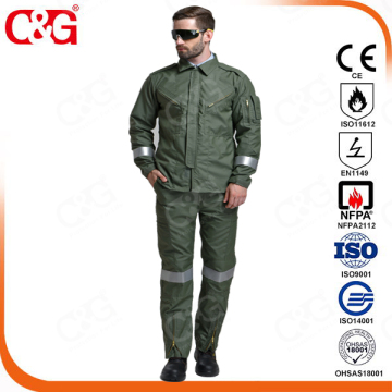 Pilot Uniform with sage green color