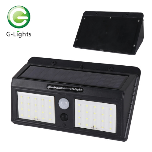 Lámpara de pared solar ABS smd ip65