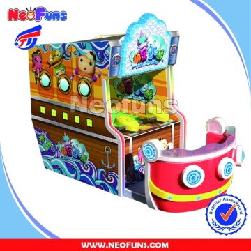 Indoor game machine simulator water gun shooting game machine for sale