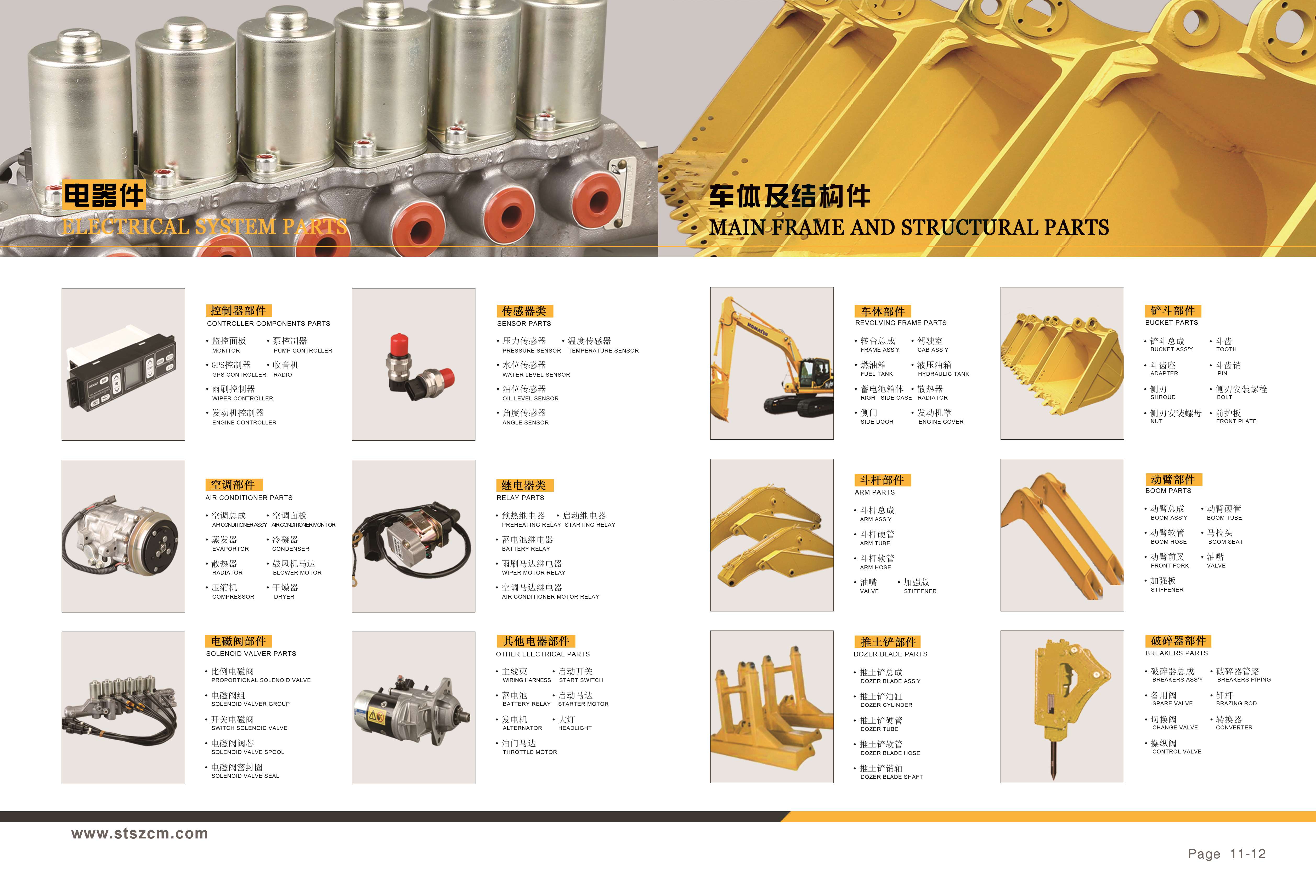Construction Machinery Parts Construction Machinery Parts