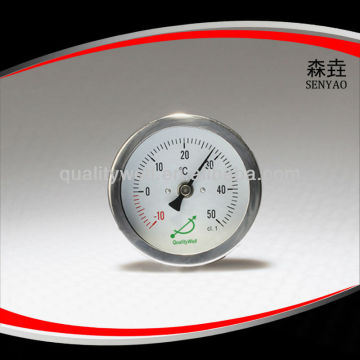 bimetallic safe thermometer