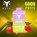 IQTE Speed ​​6000 Puffs desechables al por mayor