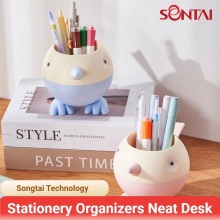 Fresh Bird Shaped Storage Tube for Stationery