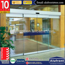 Automatic sensor glass sliding door