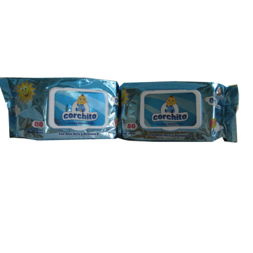 Neues Produkt Bio-Beutel Baby Wet Wipes